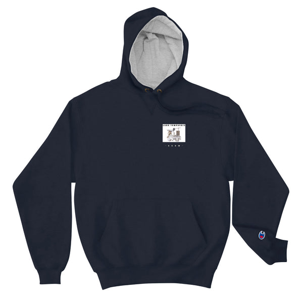 " C R E W " Champion Hoodie