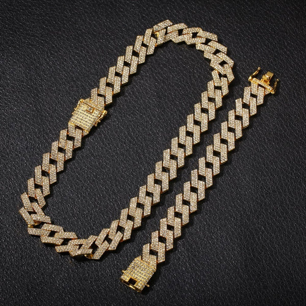 Cuban Necklaces Full Iced Out