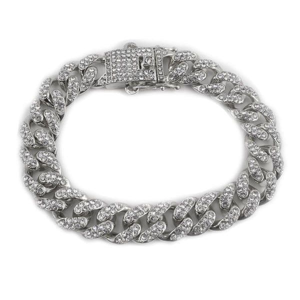 cuban link chain iced out