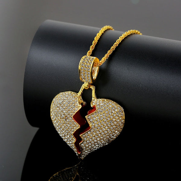 Broken Heart Pendant