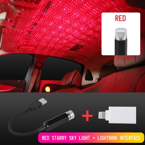 Car Roof Star Light Interior