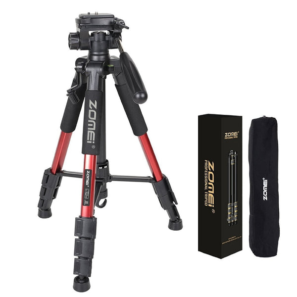 Professional Portable Travel Aluminum Camera Tripod&Pan