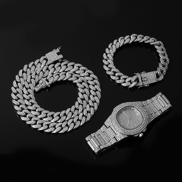 Necklace +Watch+Bracelet