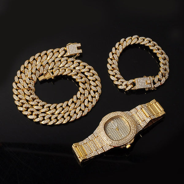 Necklace +Watch+Bracelet