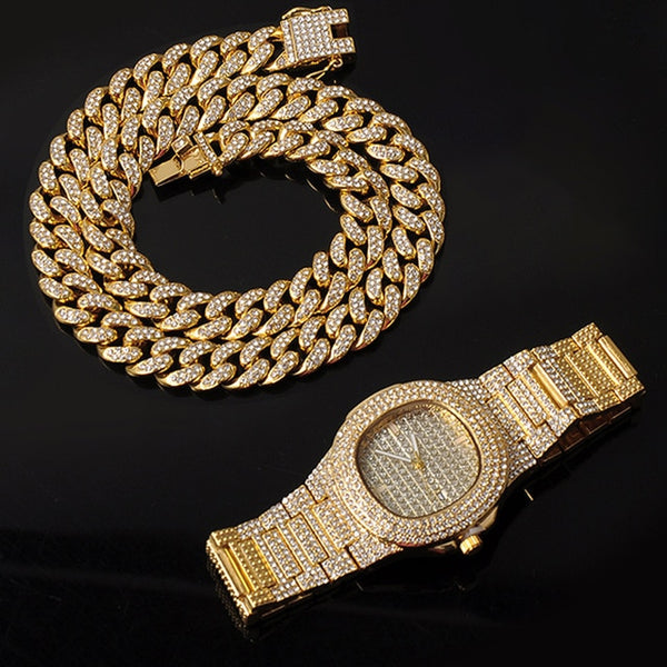 Necklace +Watch+Bracelet