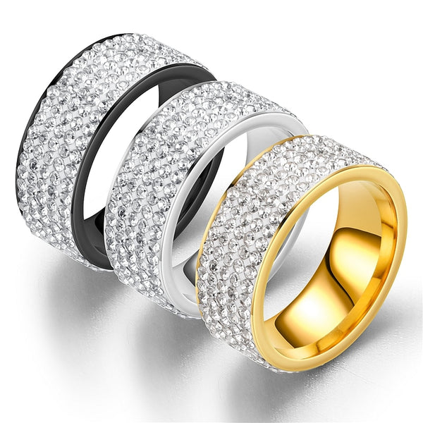 Hip Hop Iced Rings