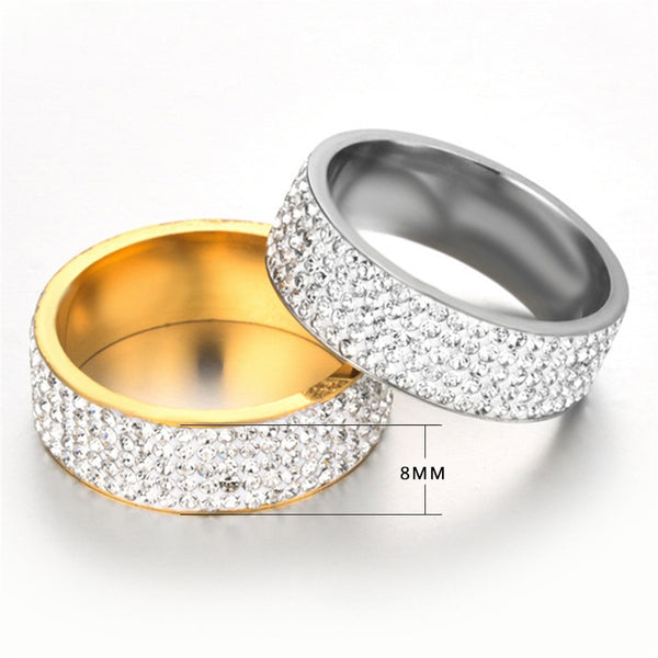 Hip Hop Iced Rings