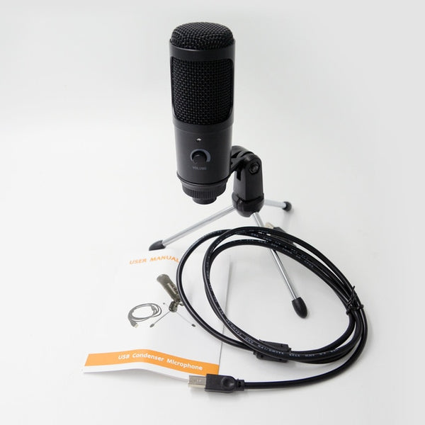 Streaming USB Microphone Metal Condenser Microphones