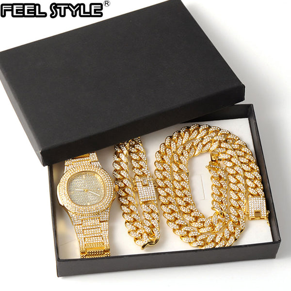 Necklace + Watch+ Bracelet