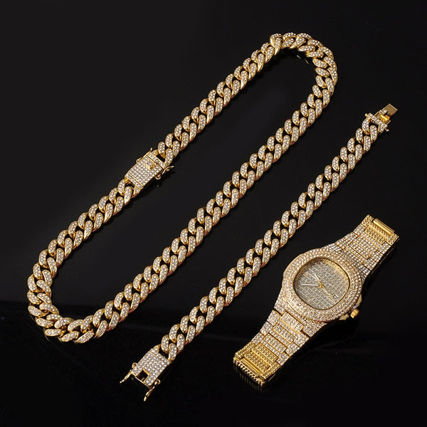 Necklace + Watch+ Bracelet