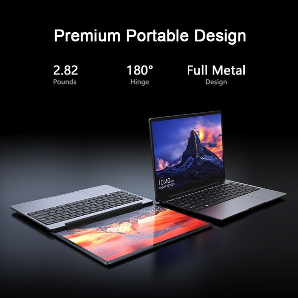 CHUWI GemiBook 13" 2K IPS Screen LPDDR4X 12GB 256GB SSD Intel Celeron Quad Core Windows 10 Laptop with Backlit Keyboard