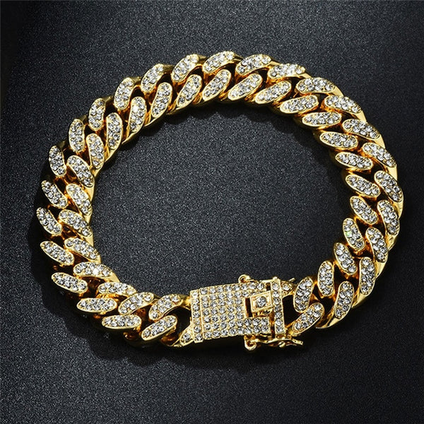 Iced Out  Cuban Chain
