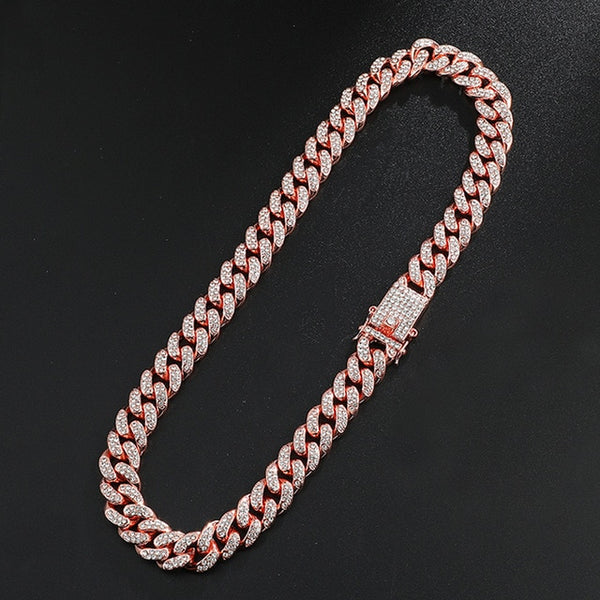 Iced Out  Cuban Chain