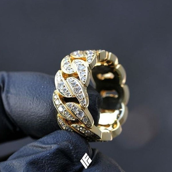 Iced Out Cuban RING