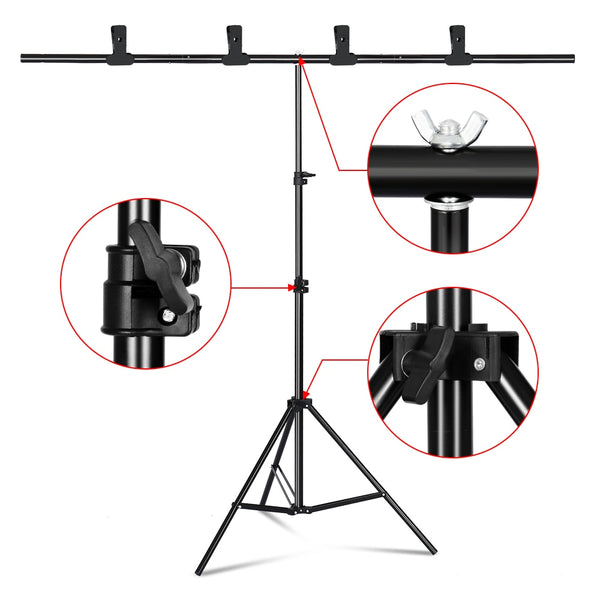 T-Shape Backdrop Background Stand Frame Support
