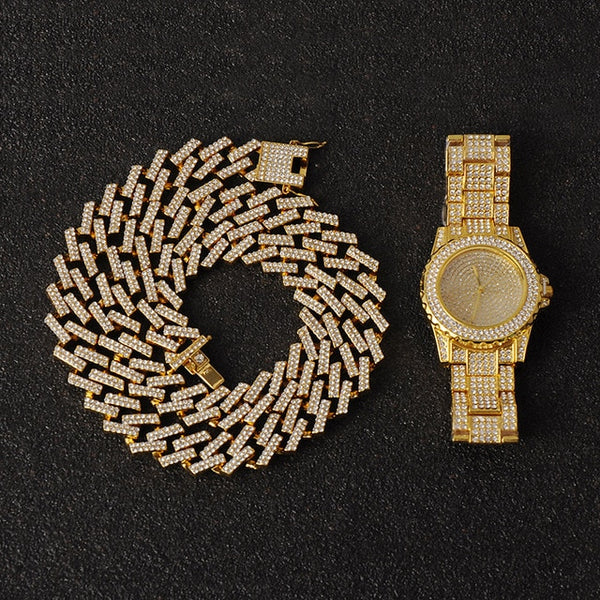 Necklace +Watch+Bracelet
