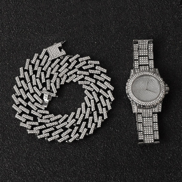 Necklace +Watch+Bracelet