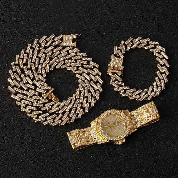 Necklace +Watch+Bracelet