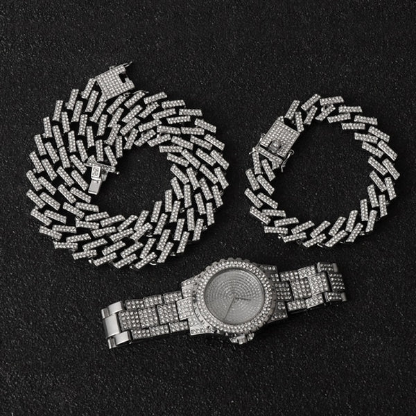 Necklace +Watch+Bracelet