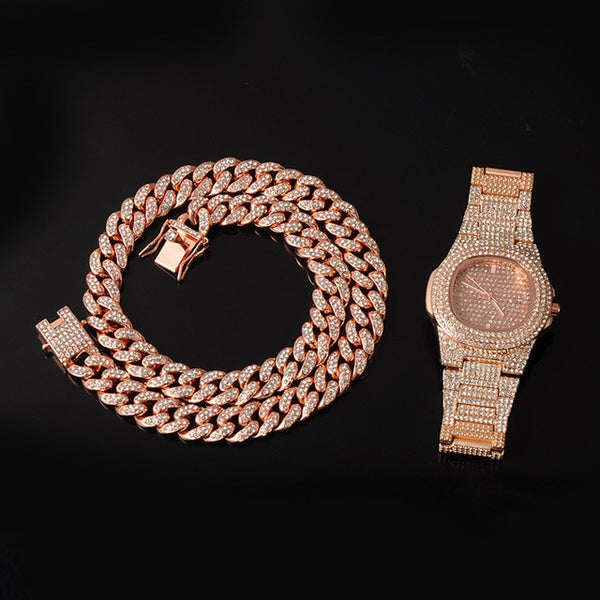 Necklace& Watch & Bracelet