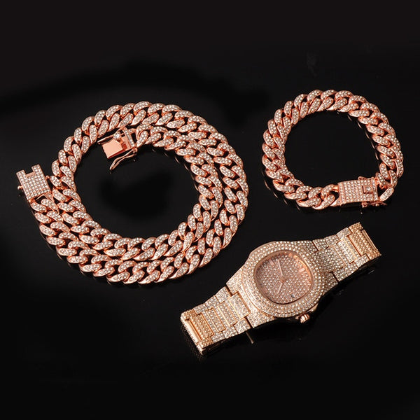 Necklace& Watch & Bracelet