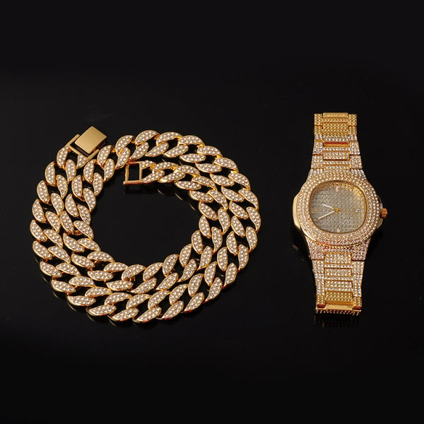 Necklace& Watch & Bracelet