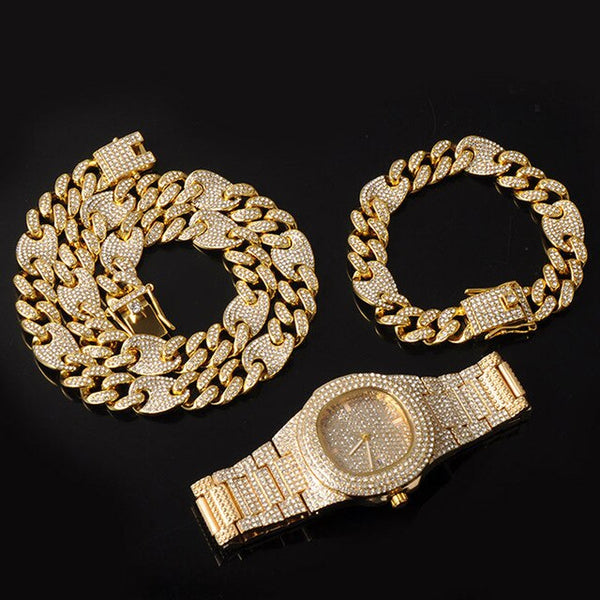 Necklace& Watch & Bracelet