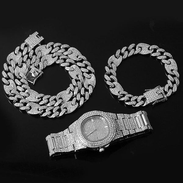 Necklace& Watch & Bracelet