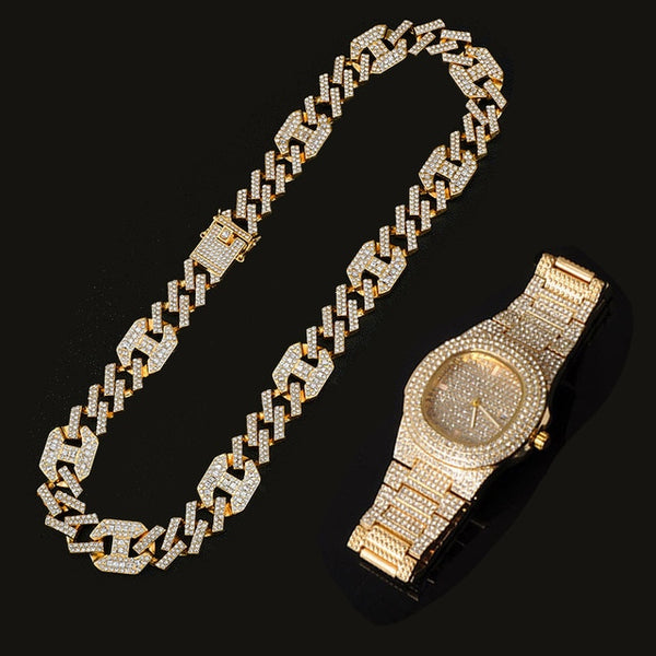 Necklace& Watch & Bracelet
