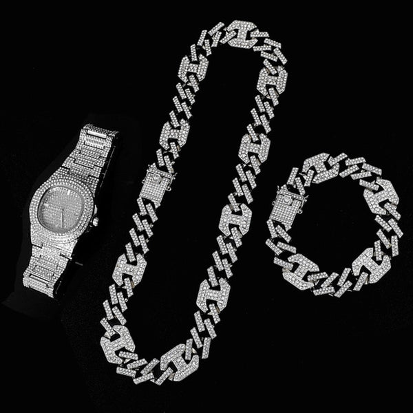 Necklace& Watch & Bracelet