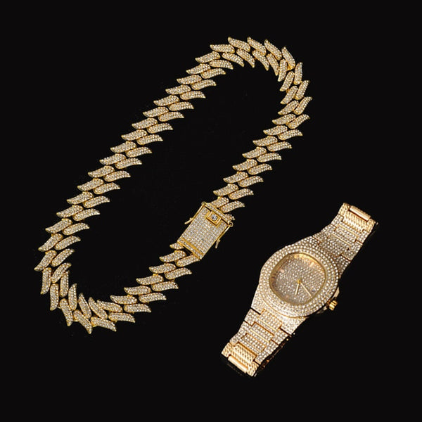 Necklace& Watch & Bracelet