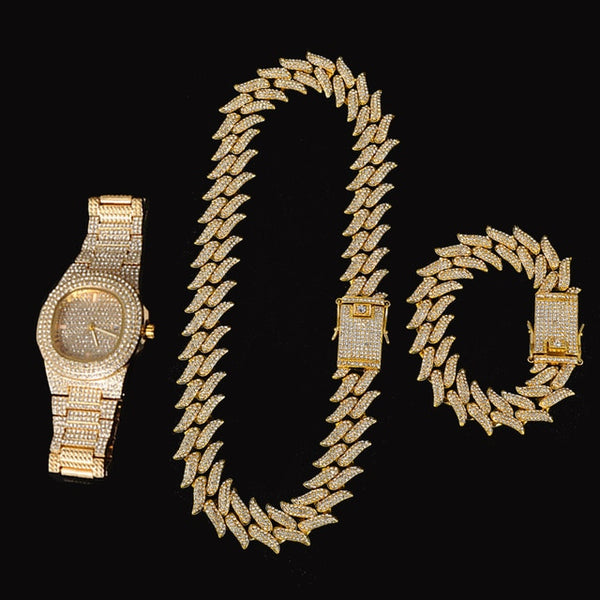 Necklace& Watch & Bracelet
