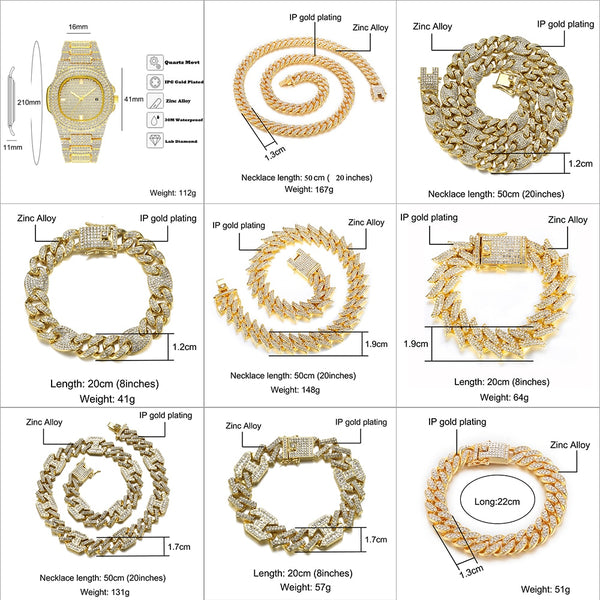 Necklace& Watch & Bracelet