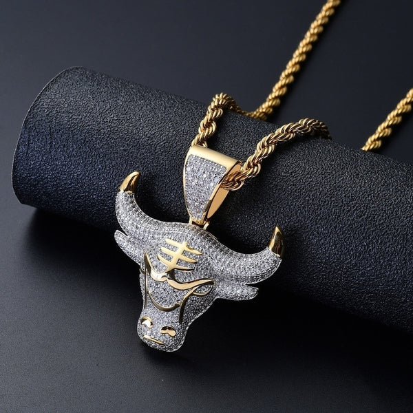Bull Head Pendant