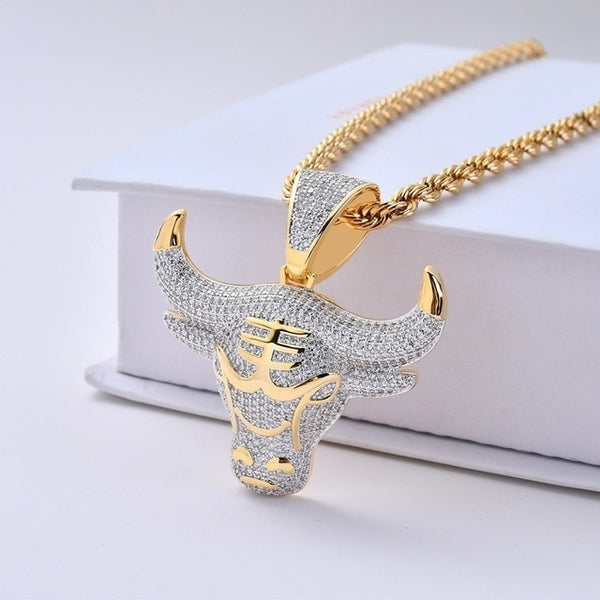 Bull Head Pendant