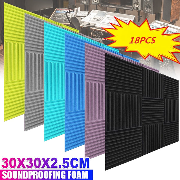 18pcs Studio Acoustic Foams