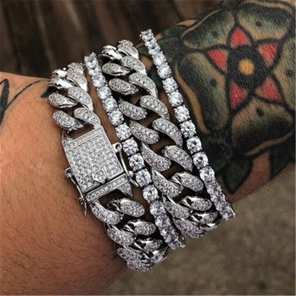 Iced Out Tennis Bracelets