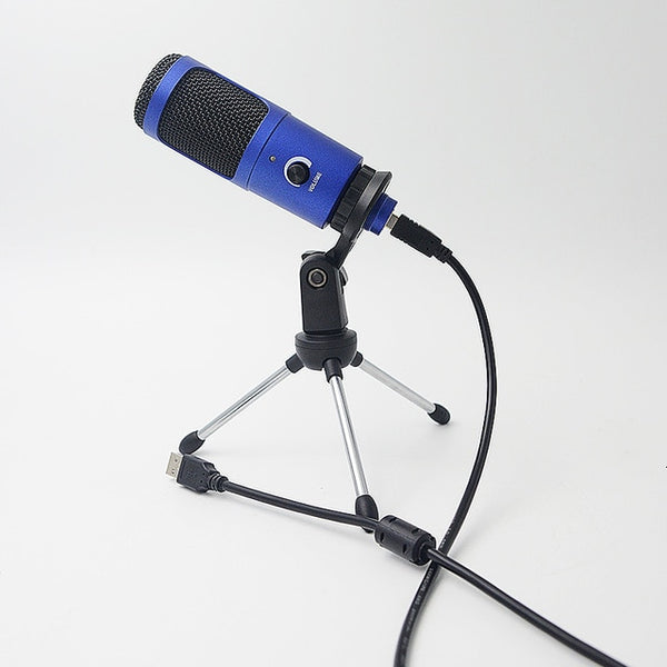 Streaming USB Microphone Metal Condenser Microphones