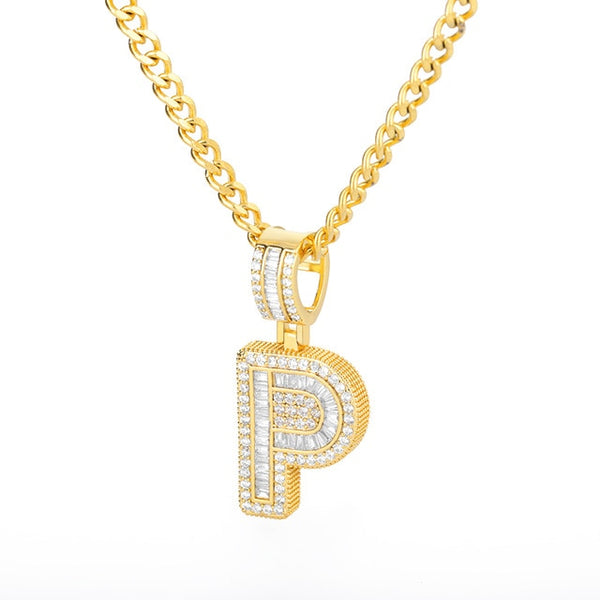 Letters A-Z Pendant Necklaces