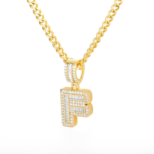 Letters A-Z Pendant Necklaces