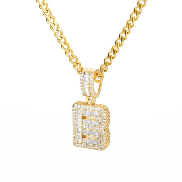 Letters A-Z Pendant Necklaces