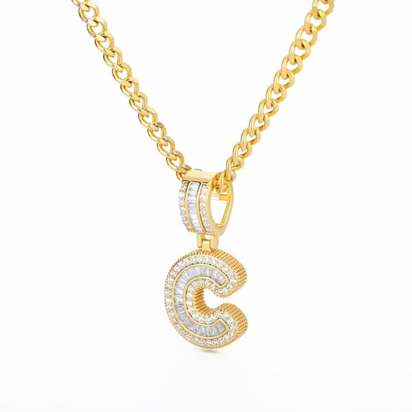 Letters A-Z Pendant Necklaces