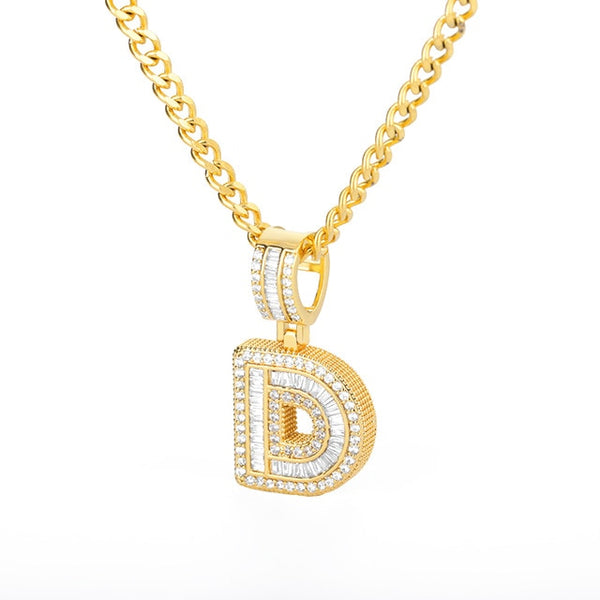 Letters A-Z Pendant Necklaces