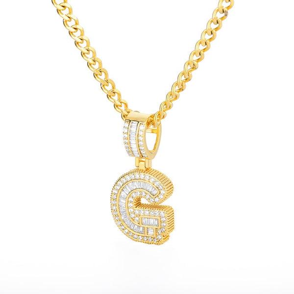 Letters A-Z Pendant Necklaces