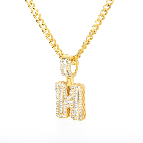 Letters A-Z Pendant Necklaces