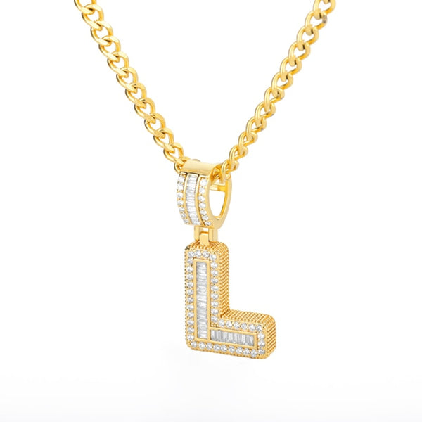 Letters A-Z Pendant Necklaces