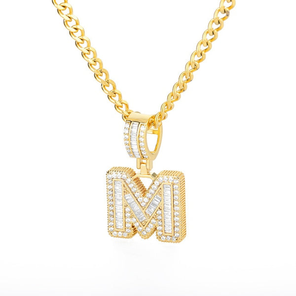 Letters A-Z Pendant Necklaces