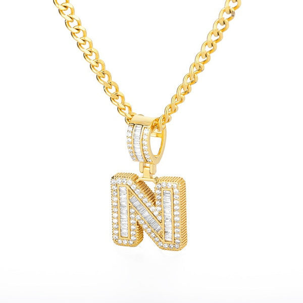 Letters A-Z Pendant Necklaces