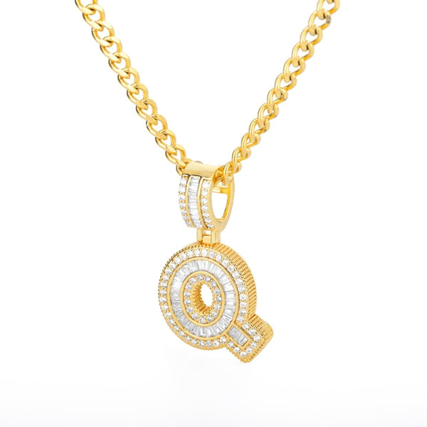 Letters A-Z Pendant Necklaces
