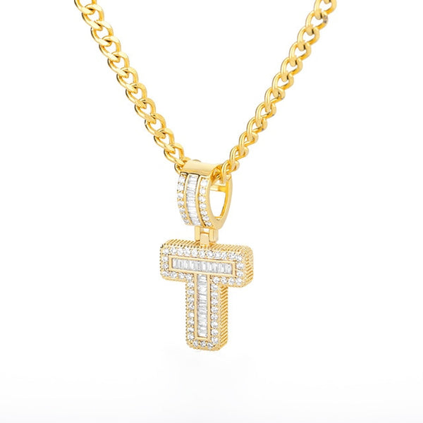 Letters A-Z Pendant Necklaces